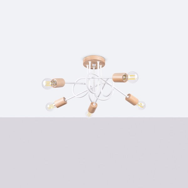 Stropní svítidlo v přírodní barvě 15x61 cm Tumber – Sollux-image-2