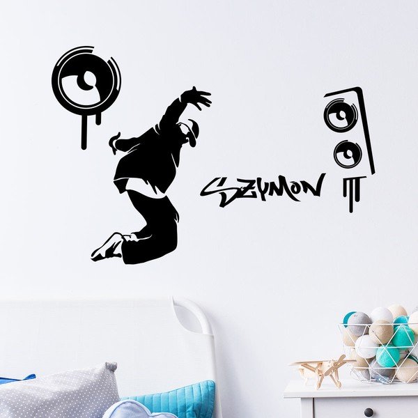 Nástěnná samolepka se jménem Ambiance Hip Hop-image-1