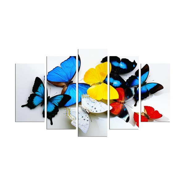 Vícedílný obraz Life Of The Butterfly, 110 x 60 cm