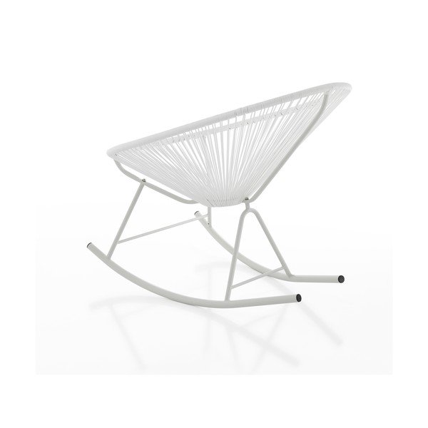 Bílé houpací křeslo vhodné do exteriéru Tomasucci Numana-image-2