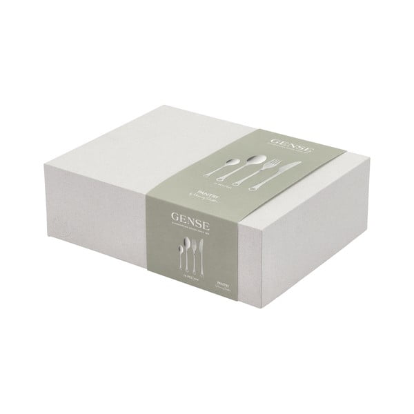 Nerezový příbor ve stříbrné barvě 16 ks Pantry – Gense-image-4