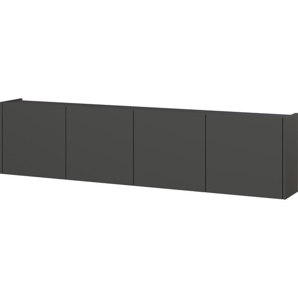 Antracitový TV stolek 183x45 cm Piana – Germania-image-3
