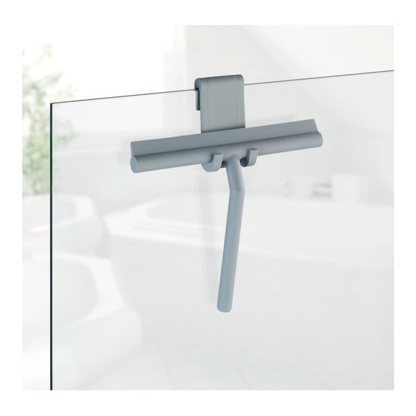 Šedá silikonová stěrka do sprchy Wenko Mola-image-1