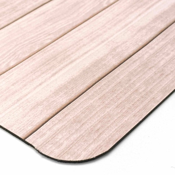 Hnědá gumová koupelnová předložka 50x80 cm Calista – douceur d'intérieur-image-3