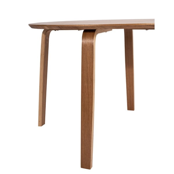 Kulatý jídelní stůl v dekoru dubu ø 110 cm Lana - Bonami Essentials-image-2