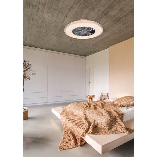 LED stropní svítidlo ve stříbrné barvě Harstad – Reality-image-1