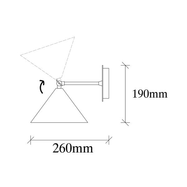 Bílé nástěnné svítidlo Berceste – Opviq lights-image-4