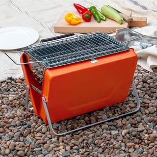 Přenosný gril na dřevěné uhlí Burnt Orange – Rex London