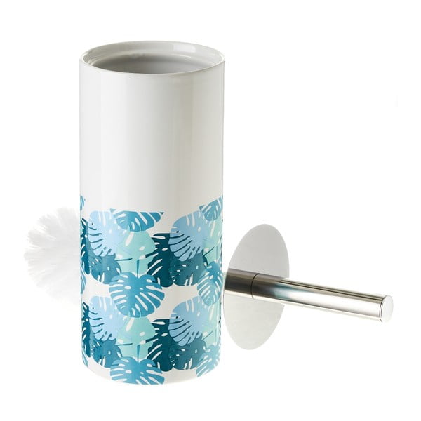 Modrá keramická WC štětka Dubia – Casa Selección-image-1