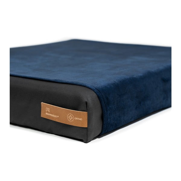 Tmavě modrý povlak na matraci pro psa 70x60 cm Ori L – Rexproduct