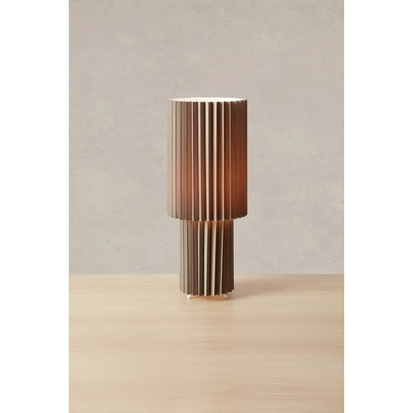 Šedá stolní lampa s textilním stínidlem (výška 45 cm) Catis – Markslöjd-image-2