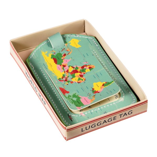 Jmenovka na kufr World Map – Rex London-image-3