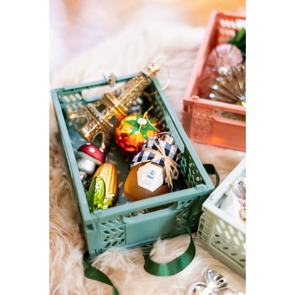 Skleněné vánoční ozdoby v sadě 4 ks Mushroom – Sass & Belle-image-3