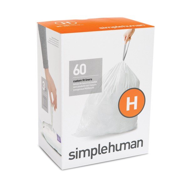 Pytle na odpadky 60 ks 35 l H - simplehuman
