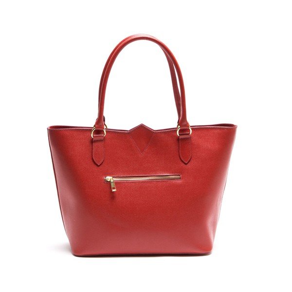 Kožená kabelka Isabella Rhea 440 Rosso-image-1