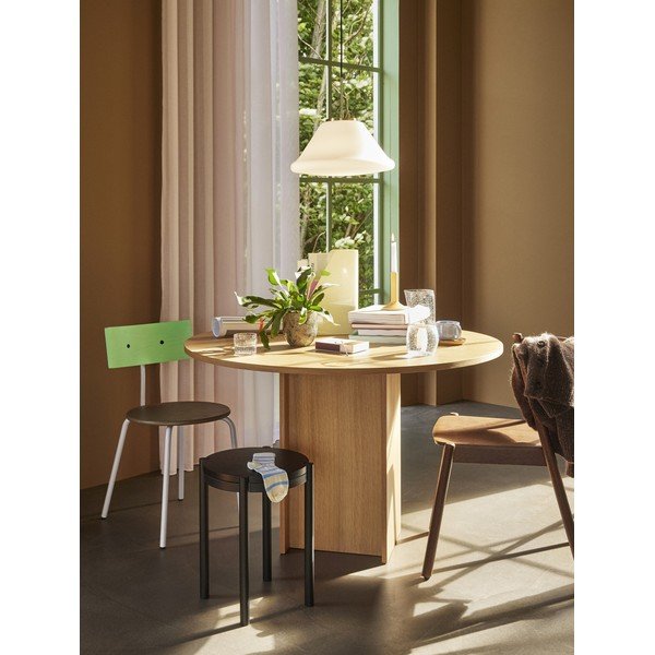 Bílé stmívatelné závěsné svítidlo ø 40 cm Muse – Hübsch-image-1