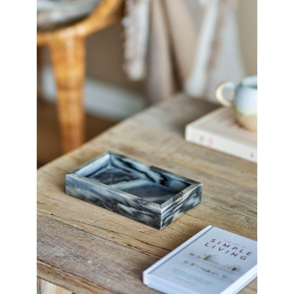 Mramorový dekorativní tác 10x17.5 cm Feliza – Bloomingville-image-1