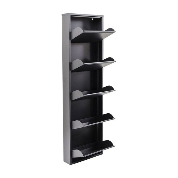 Antracitově šedý botník Kare Design Caruso-image-2