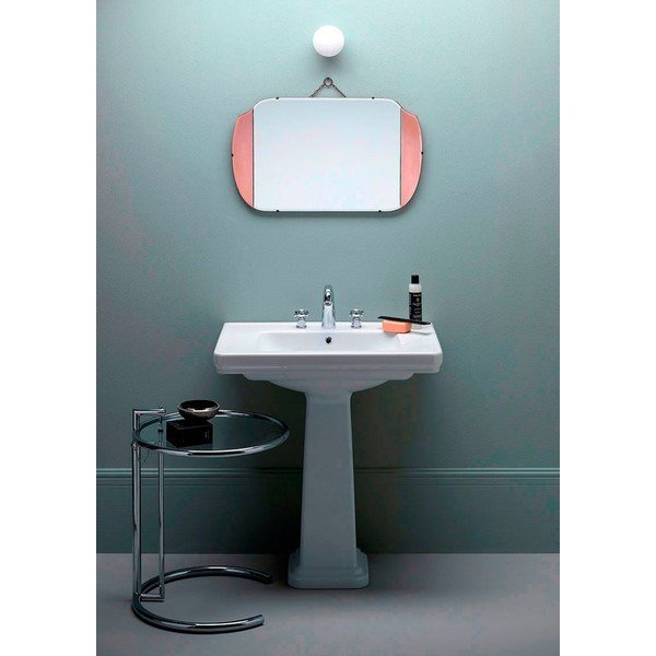 Bílé keramické umyvadlo 90x50 cm Classic – Sapho-image-1