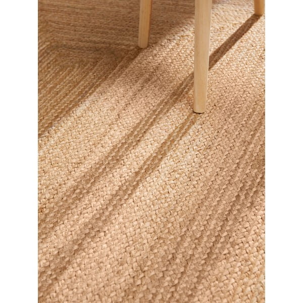 Oboustranný/ručně tkaný jutový koberec v přírodní barvě 160x230 cm Sharmila Natural Brown – Hanse Home-image-4