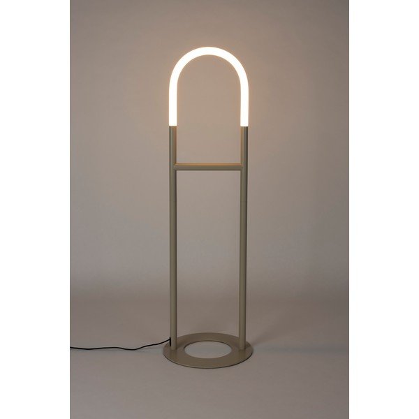 Béžová LED stmívatelná stojací lampa (výška 135 cm) Arch – Zuiver-image-2