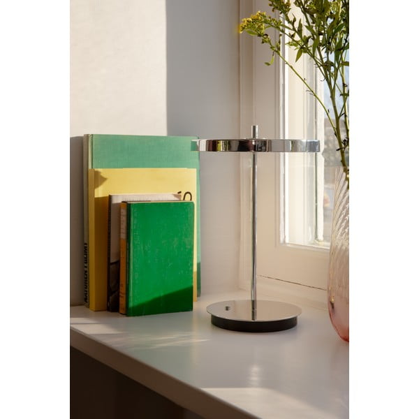 LED stmívatelná stolní lampa ve stříbrné barvě s kovovým stínidlem (výška 31 cm) Asteria Move – UMAGE-image-4