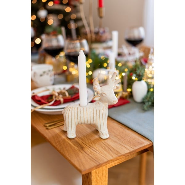 Kameninový svícen Elef – Bloomingville-image-1