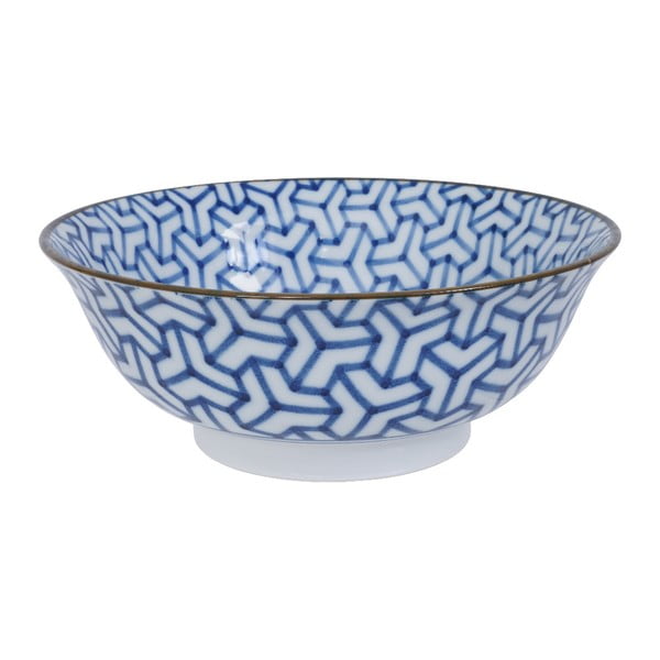 Modrá porcelánová miska Tokyo Design Studio Etsy, 1000 ml