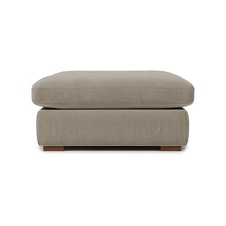 Krémová látková manšestrová podnožka Comfy – Scandic