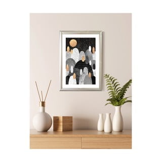 Plakát 20x30 cm Geometric People – Piacenza Art
