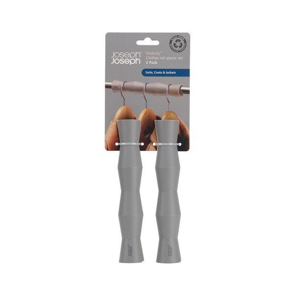 Plastové distanční vložky na šatní tyč v sadě 2 ks Orderly – Joseph Joseph-image-4