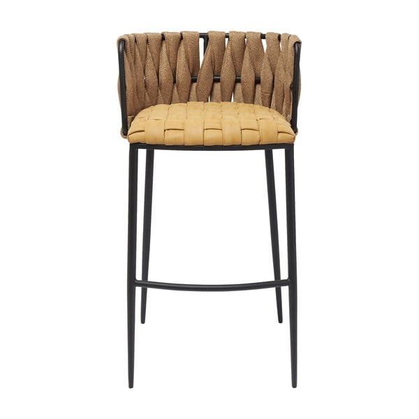 Set 2 žlutých barových stoliček Kare Design Cheerio-image-1