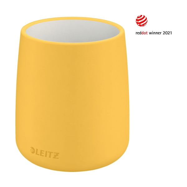 Žlutý keramický kelímek na tužky Leitz Cosy-image-4