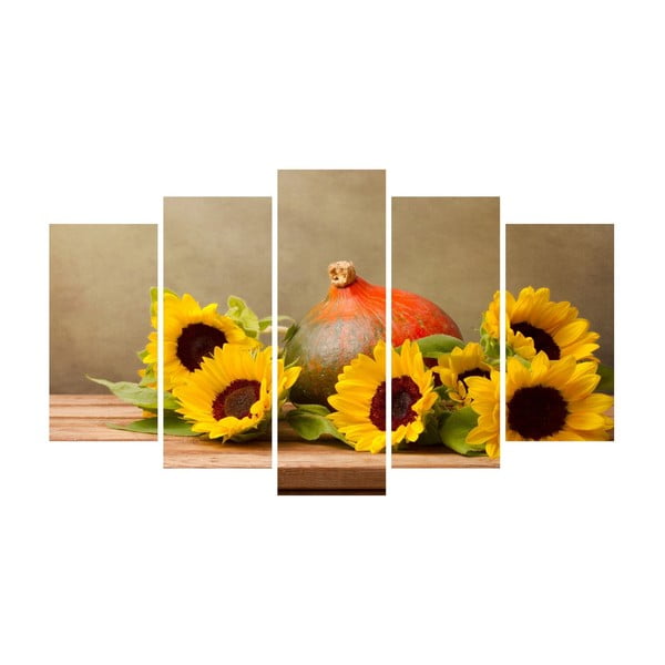 Vícedílný obraz na plátně Sunflower Canvas