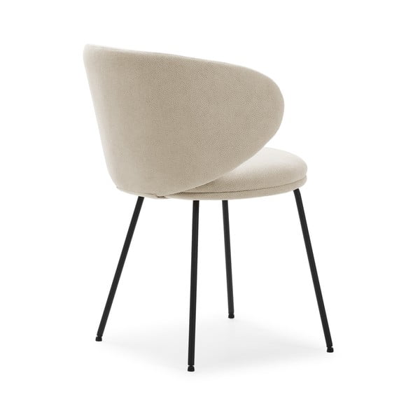 Béžová čalouněná jídelní křesla v sadě 2 ks Rush – Marckeric-image-4