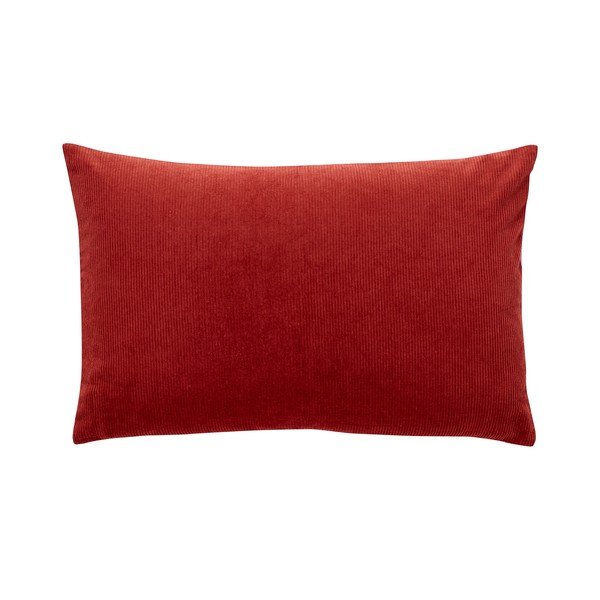 Fialovo-červený polštář Hübsch Cleo, 60 x 40 cm-image-2