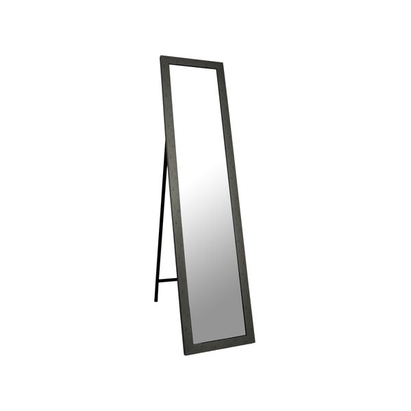 Stojací zrcadlo Standing 37x158 cm, tmavě šedý rám