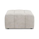 Béžová sametová podnožka Aloha – Makamii