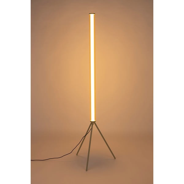 Béžová LED stmívatelná stojací lampa se skleněným stínidlem (výška 156 cm) Scotty – Zuiver-image-2