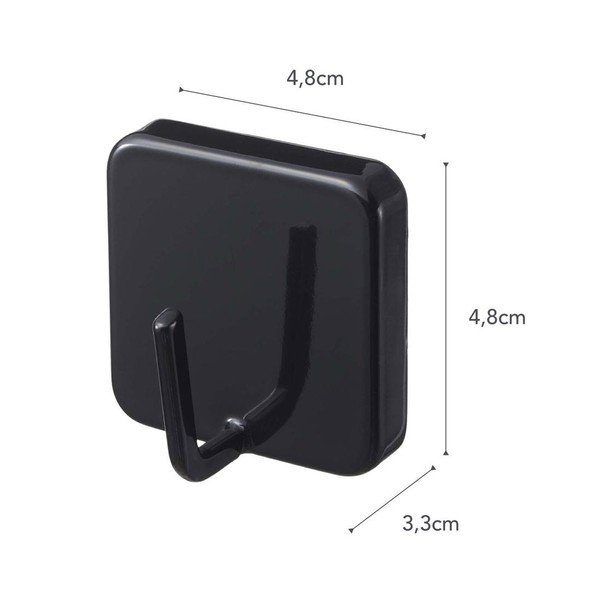 Černý magnetický háček YAMAZAKI Tower-image-2