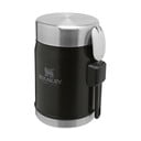 Černá termoska na jídlo z nerezové oceli 400 ml Legendary Classic Black – Stanley