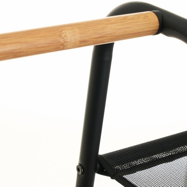 Černá kovová šatní skříň 101x151 cm - Casa Selección-image-2