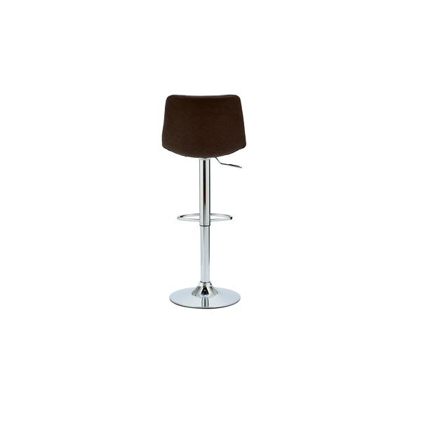 Tmavě hnědé otočné barové židle v sadě 2 ks 88 cm Mario – Furnhouse-image-2