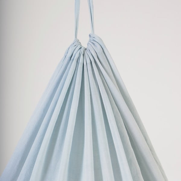 Světle modrý bavlněný baldachýn Carelene – Kave Home-image-3