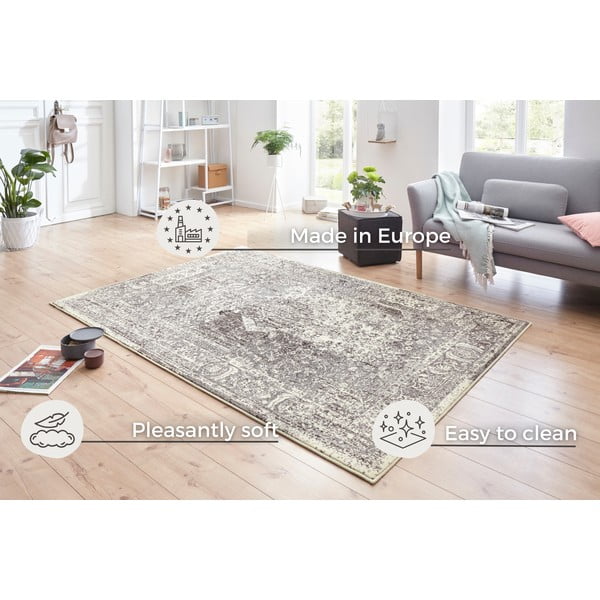 Šedo-krémový koberec Hanse Home Celebration Plume, 200 x 290 cm-image-3