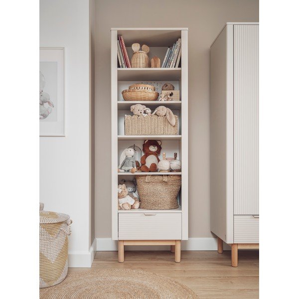 Béžová dětská knihovna 65x42 cm Miloo – Pinio-image-1