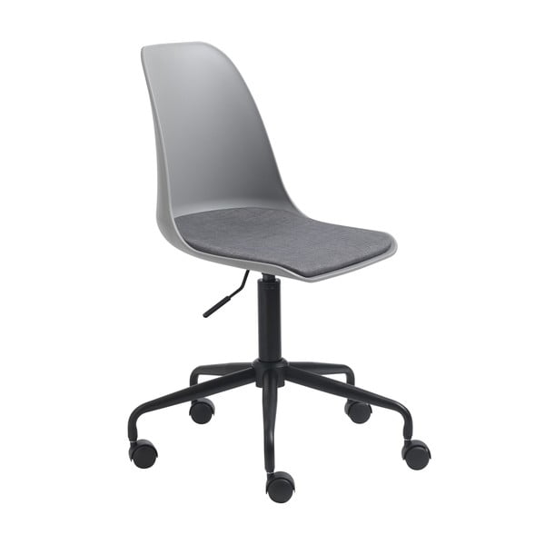 Šedá kancelářská židle Unique Furniture