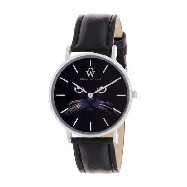 Dámské hodinky s řemínkem v černé barvě Olivia Westwood Ganna