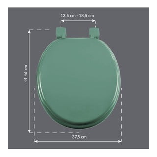 Záchodové prkénko 37 x 47 Vitamine – douceur d'intérieur