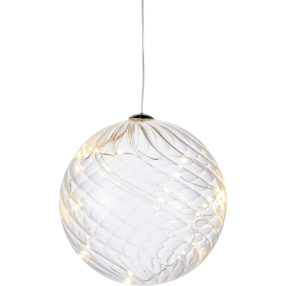 Světelná LED dekorace Sirius Wave Ball, Ø 13 cm